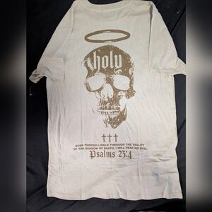 CVLA Holy Graphic T-Shirt with Skull Design